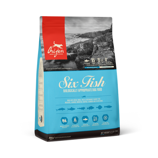 Orijen 6 Fish Grain-Free Dry Dog Food