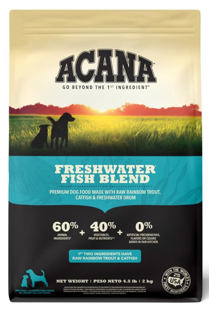 Acana Freshwater Fish Recipe Dry Dog Food - DoggiesGoneWild