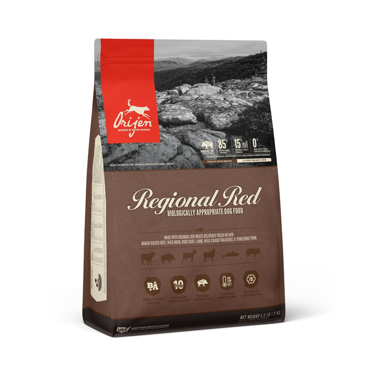 Orijen Regional Red Grain-Free Dry Dog Food - DoggiesGoneWild